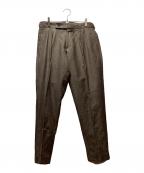 SPIRIT BY BERWICHスピリットバイベルウィッチ）の古着「リネン混パンツ」｜カーキ