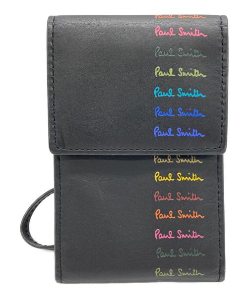 PAUL SMITH（ポールスミス）Paul Smith (ポールスミス) パスケース ブラックの古着・服飾アイテム