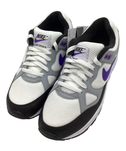 NIKE（ナイキ）NIKE (ナイキ) AIR SPAN 2 ホワイト×パープル サイズ:26.5の古着・服飾アイテム