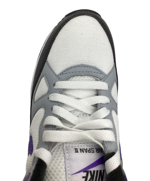 NIKE（ナイキ）NIKE (ナイキ) AIR SPAN 2 ホワイト×パープル サイズ:26.5の古着・服飾アイテム