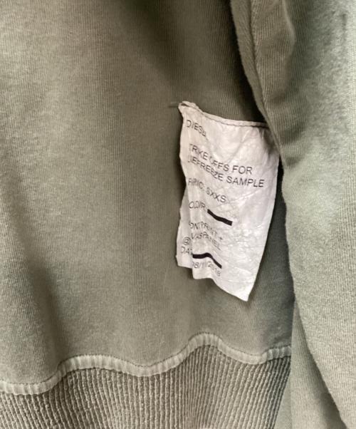 DIESEL（ディーゼル）DIESEL (ディーゼル) ジップパーカー オリーブ サイズ:LLの古着・服飾アイテム