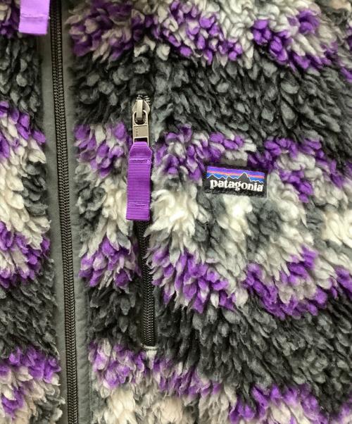 Patagonia（パタゴニア）Patagonia (パタゴニア) クラシックレトロXカーディガン パープル×ブラック サイズ:Ｓの古着・服飾アイテム