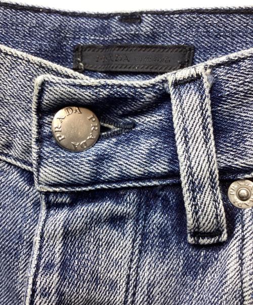 PRADA（プラダ）PRADA (プラダ) デニムパンツ ブルー サイズ:27の古着・服飾アイテム
