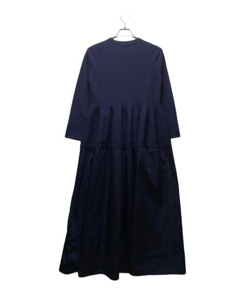 PLUS OTOHA（プラス オトハ２２）PLUS OTOHA (プラス オトハ２２) 切替ワンピース ネイビー サイズ:2の古着・服飾アイテム