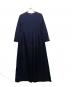 PLUS OTOHA（プラス オトハ２２）の古着「切替ワンピース」｜ネイビー