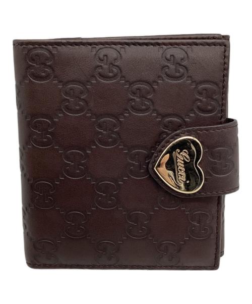 GUCCI（グッチ）GUCCI (グッチ) 財布 ブラウンの古着・服飾アイテム