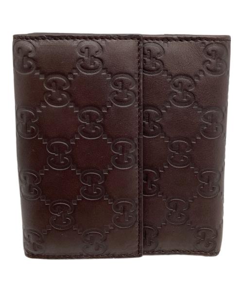 GUCCI（グッチ）GUCCI (グッチ) 財布 ブラウンの古着・服飾アイテム
