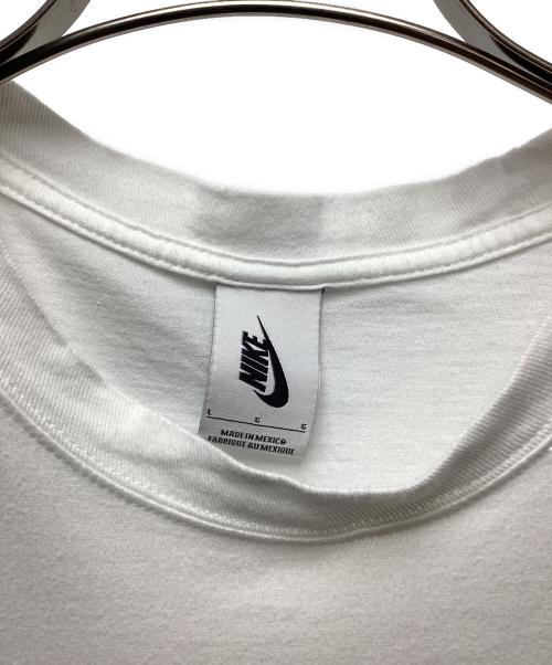 NIKE（ナイキ）NIKE (ナイキ) COMME des GARCONS (コムデギャルソン) 半袖Tシャツ ホワイト サイズ:Lの古着・服飾アイテム