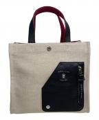 A.D.M.J.エーディーエムジェイ）の古着「トートバッグ」｜ベージュ×ブラック