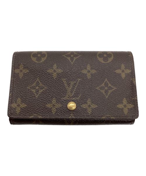 LOUIS VUITTON（ルイ ヴィトン）LOUIS VUITTON (ルイ ヴィトン) 2つ折り財布 ブラウンの古着・服飾アイテム