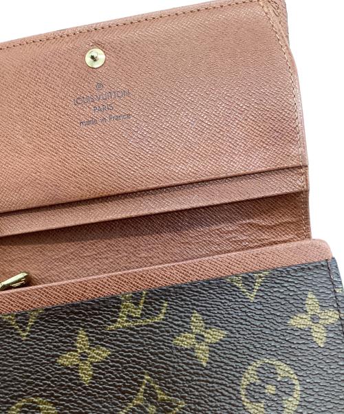 LOUIS VUITTON（ルイ ヴィトン）LOUIS VUITTON (ルイ ヴィトン) 2つ折り財布 ブラウンの古着・服飾アイテム