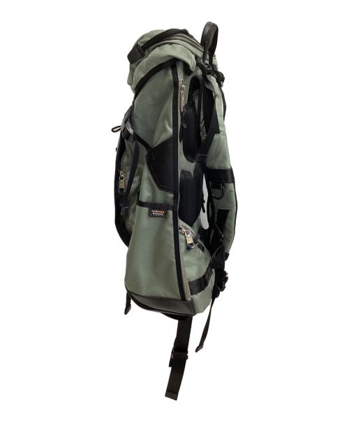 ASSOV（アッソブ）ASSOV (アッソブ) バックパック カーキ×ブラックの古着・服飾アイテム