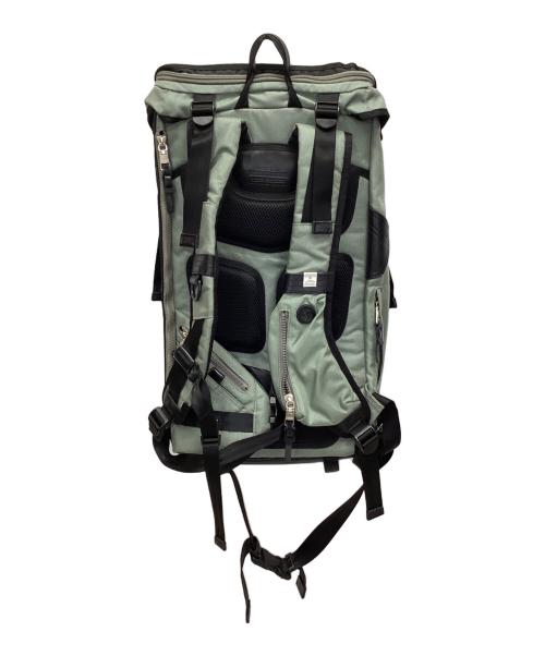 ASSOV（アッソブ）ASSOV (アッソブ) バックパック カーキ×ブラックの古着・服飾アイテム