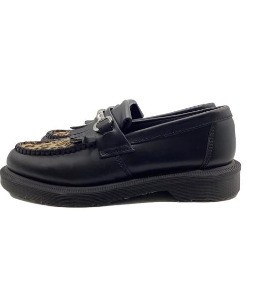 Dr.Martens（ドクターマーチン）Dr.Martens (ドクターマーチン) ローファー ブラック サイズ:24.5cmの古着・服飾アイテム