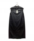 TOMORROW LANDトゥモローランド）の古着「ノースリーブワンピース」｜ブラック