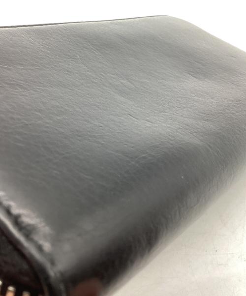 BALENCIAGA（バレンシアガ）BALENCIAGA (バレンシアガ) ラウンドファスナー長財布 ブラックの古着・服飾アイテム