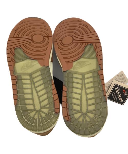 NIKE（ナイキ）NIKE (ナイキ) ハイカットスニーカー ブラウン×グリーン サイズ:29の古着・服飾アイテム