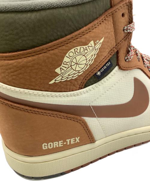 NIKE（ナイキ）NIKE (ナイキ) ハイカットスニーカー ブラウン×グリーン サイズ:29の古着・服飾アイテム