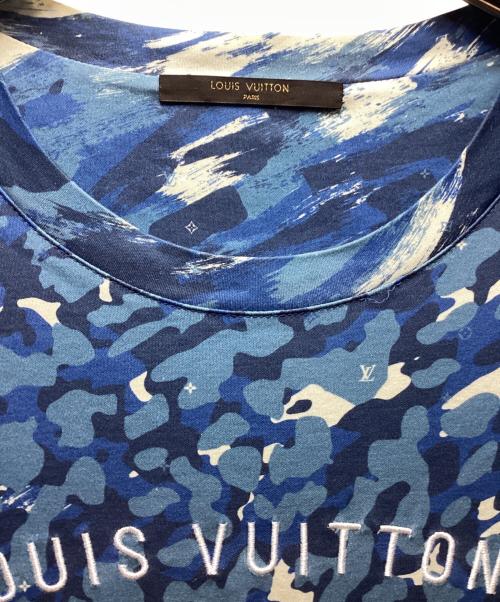 LOUIS VUITTON（ルイ ヴィトン）LOUIS VUITTON (ルイ ヴィトン) Tシャツ ブルー サイズ:Lの古着・服飾アイテム