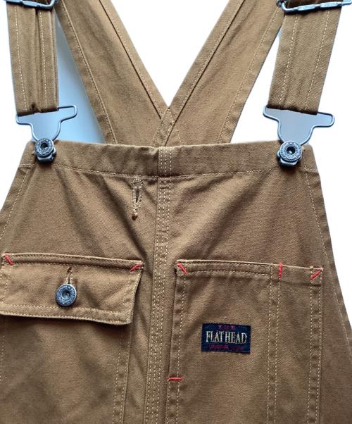 FLAT HEAD（フラット ヘッド）FLAT HEAD (フラット ヘッド) オーバーオール ブラウン サイズ:Mの古着・服飾アイテム