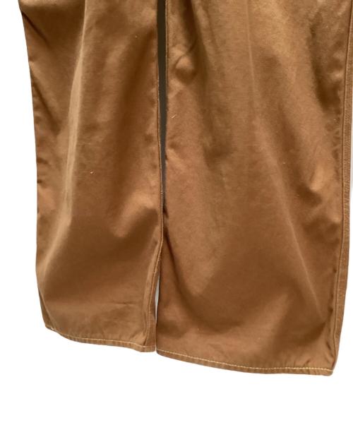 FLAT HEAD（フラット ヘッド）FLAT HEAD (フラット ヘッド) オーバーオール ブラウン サイズ:Mの古着・服飾アイテム