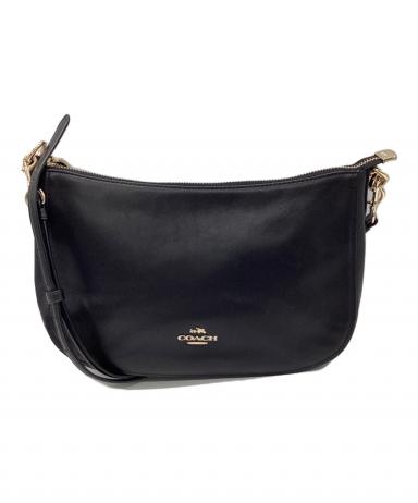COACH ブラック ショルダーバッグ 新品未使用 中古・古着通販】COACH (コーチ) ショルダーバッグ ブラック｜ブランド
