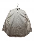 theoryセオリー）の古着「バンドカラーシャツ」｜ホワイト