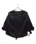 BALLSEY（ボールジィ）の古着「リネン混シアーブラウス」｜ブラック