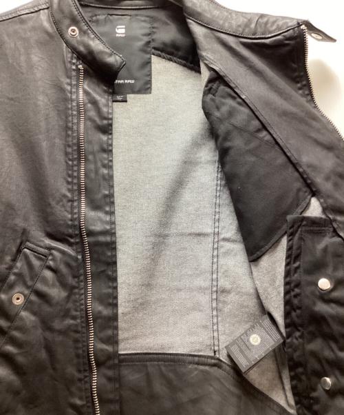G-STAR RAW（ジースターロゥ）G-STAR RAW (ジースターロゥ) ライダースジャケット ブラック サイズ:Sの古着・服飾アイテム