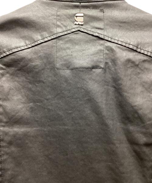 G-STAR RAW（ジースターロゥ）G-STAR RAW (ジースターロゥ) ライダースジャケット ブラック サイズ:Sの古着・服飾アイテム