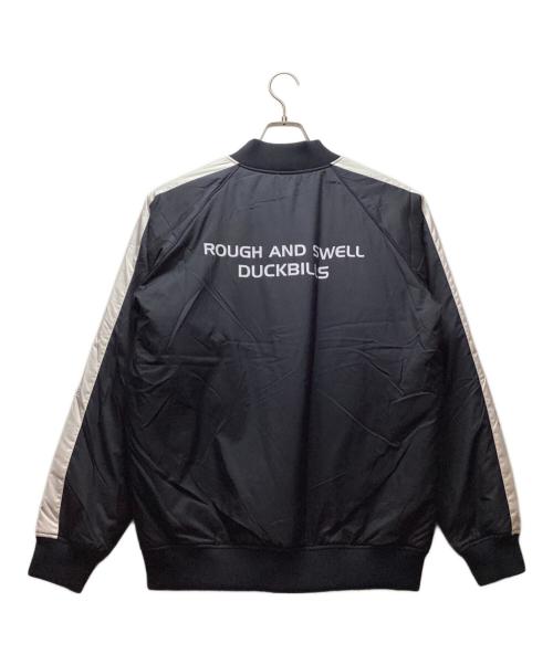 ROUGH&SWELL（ラフアンドスウェル）ROUGH&SWELL (ラフアンドスウェル) ブルゾン ネイビー サイズ:Lの古着・服飾アイテム