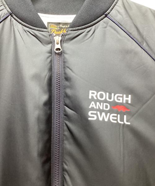 ROUGH&SWELL（ラフアンドスウェル）ROUGH&SWELL (ラフアンドスウェル) ブルゾン ネイビー サイズ:Lの古着・服飾アイテム