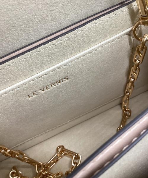 Le vernis（ル ベルニ）Le vernis (ル ベルニ) ハンドバッグ ベージュの古着・服飾アイテム