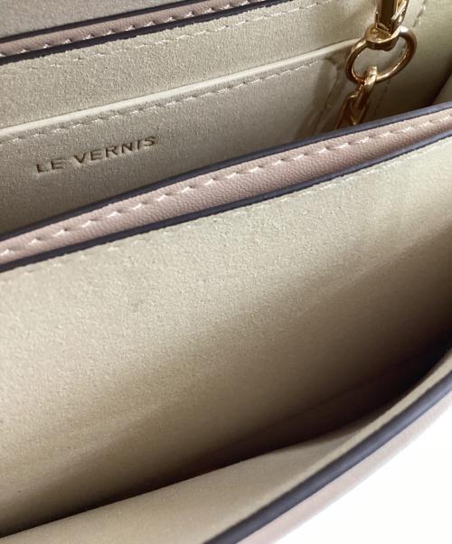 Le vernis（ル ベルニ）Le vernis (ル ベルニ) ハンドバッグ ベージュの古着・服飾アイテム