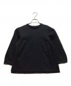 NOLLEY'Sノーリーズ）の古着「ラッセルレースブラウス」｜ブラック