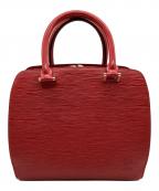 LOUIS VUITTONルイ ヴィトン）の古着「ハンドバッグ」｜カスティリアン・ レッド