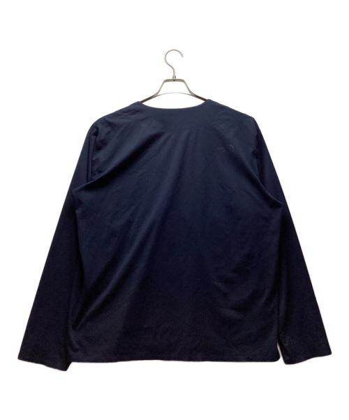 THE NORTH FACE（ザ ノース フェイス）THE NORTH FACE (ザ ノース フェイス) 薄手カーディガン ネイビー サイズ:Lの古着・服飾アイテム