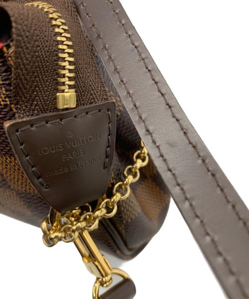 LOUIS VUITTON（ルイ ヴィトン）LOUIS VUITTON (ルイ ヴィトン) ショルダーポーチ ブラウンの古着・服飾アイテム