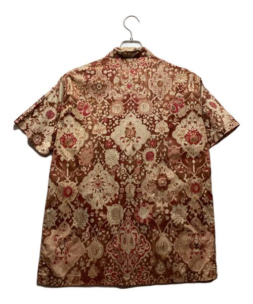 RALPH LAUREN COUNTRY（ラルフローレンカントリー）RALPH LAUREN COUNTRY (ラルフローレンカントリー) アロハシャツ ブラウン サイズ:9の古着・服飾アイテム