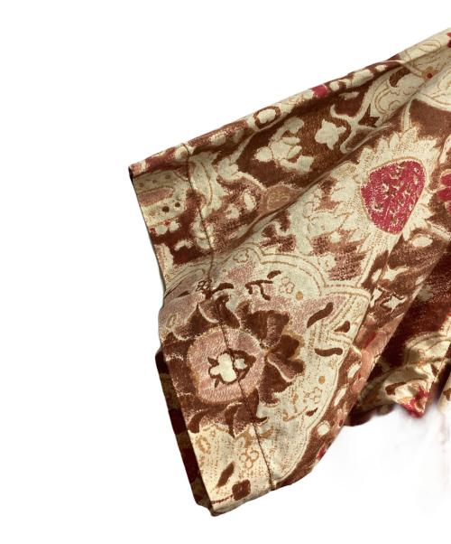 RALPH LAUREN COUNTRY（ラルフローレンカントリー）RALPH LAUREN COUNTRY (ラルフローレンカントリー) アロハシャツ ブラウン サイズ:9の古着・服飾アイテム