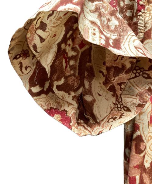 RALPH LAUREN COUNTRY（ラルフローレンカントリー）RALPH LAUREN COUNTRY (ラルフローレンカントリー) アロハシャツ ブラウン サイズ:9の古着・服飾アイテム