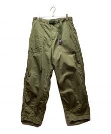 THE NORTHFACE PURPLELABEL（ザ・ノースフェイス パープルレーベル）の古着「リップストップワイドクロップドパンツ」｜カーキ