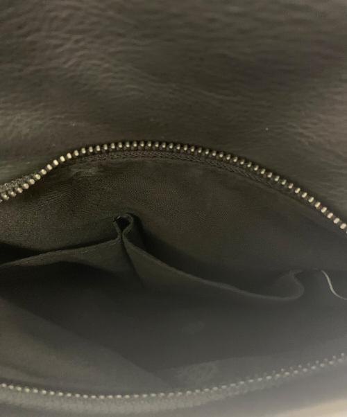 dunhill（ダンヒル）dunhill (ダンヒル) オールレザーリュック ブラックの古着・服飾アイテム