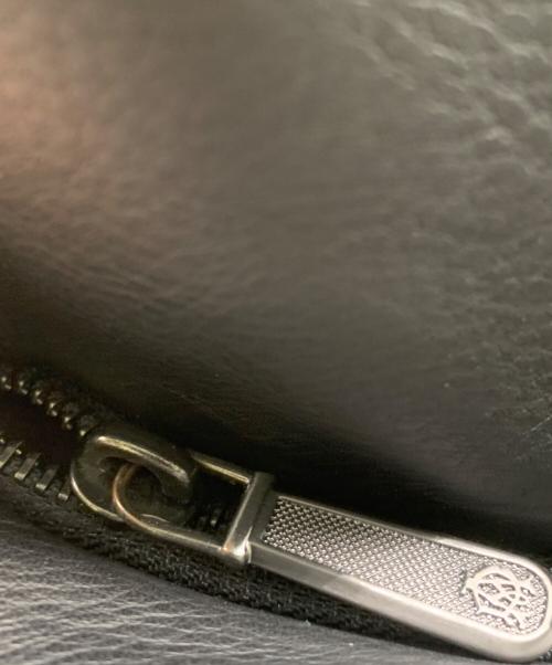 dunhill（ダンヒル）dunhill (ダンヒル) オールレザーリュック ブラックの古着・服飾アイテム