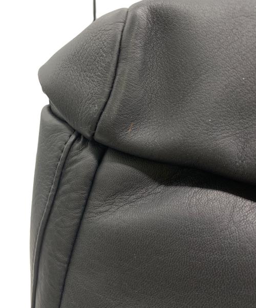 dunhill（ダンヒル）dunhill (ダンヒル) オールレザーリュック ブラックの古着・服飾アイテム