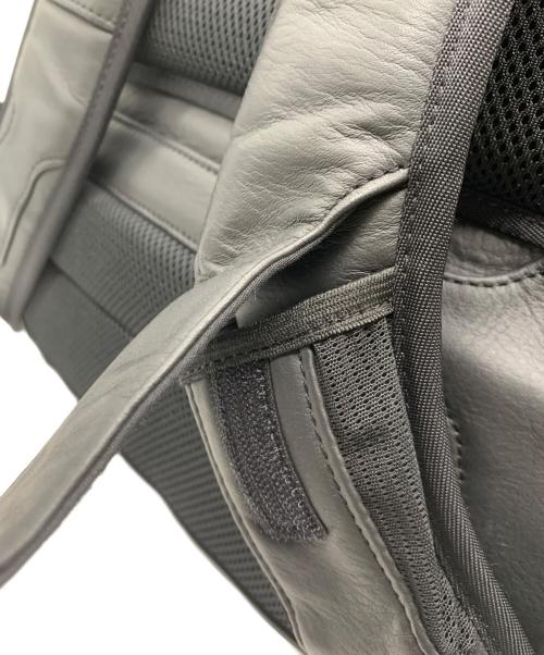 dunhill（ダンヒル）dunhill (ダンヒル) オールレザーリュック ブラックの古着・服飾アイテム