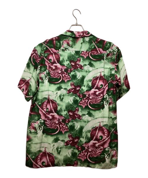 Sun Surf（サンサーフ）Sun Surf (サンサーフ) アロハシャツ グリーン サイズ:Sの古着・服飾アイテム