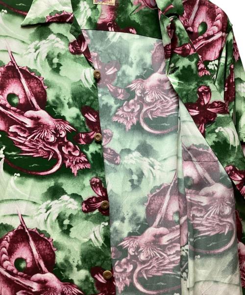 Sun Surf（サンサーフ）Sun Surf (サンサーフ) アロハシャツ グリーン サイズ:Sの古着・服飾アイテム