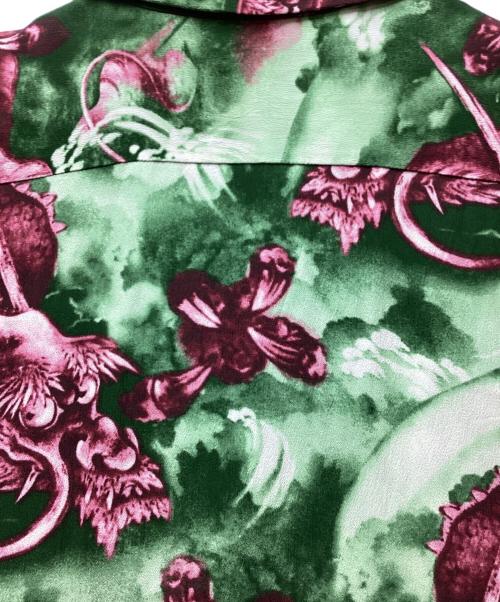 Sun Surf（サンサーフ）Sun Surf (サンサーフ) アロハシャツ グリーン サイズ:Sの古着・服飾アイテム