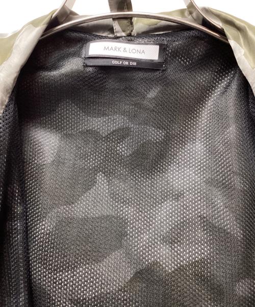 MARK&LONA（マークアンドロナ）MARK&LONA (マークアンドロナ) スカルカモフラナイロンジャケット オリーブ サイズ:50の古着・服飾アイテム